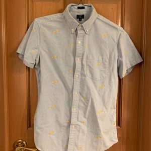 J. Crew Slim Goldfish Shirt